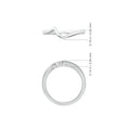 V-Shaped Contour Comfort Fit Wedding Band-2.0 mm