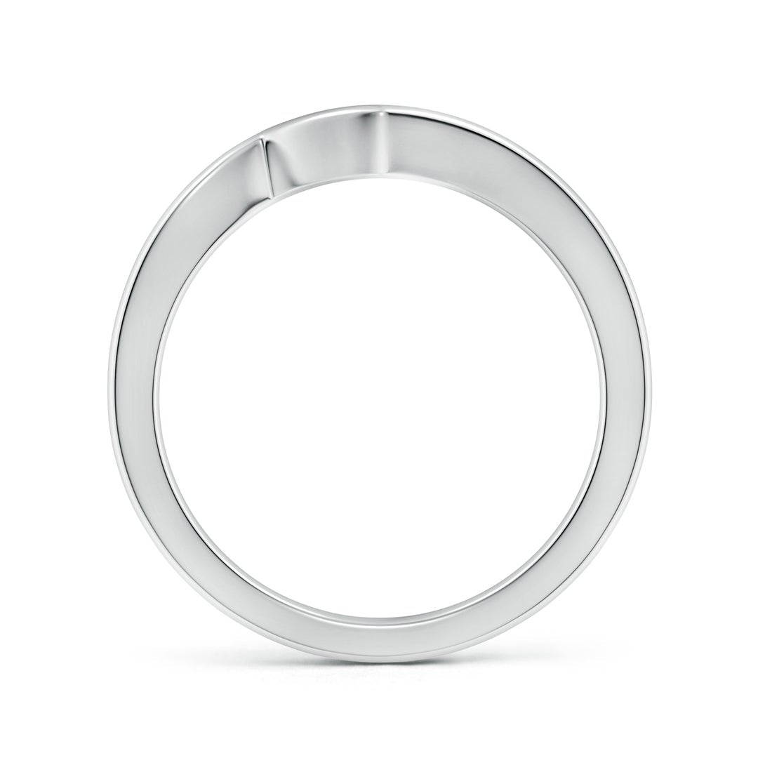 V-Shaped Contour Comfort Fit Wedding Band-2.0 mm