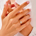 Load image into Gallery viewer, Versailles_Half_Coverage_Round_Cut_Moissanite_Engagement_Ring_6
