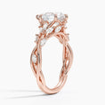 Load image into Gallery viewer, Whispering Vines Pear Cut Moissanite Engagement Ring
