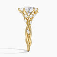 Load image into Gallery viewer, Whispering Vines Pear Cut Moissanite Engagement Ring

