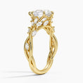 Load image into Gallery viewer, Whispering Vines Pear Cut Moissanite Engagement Ring
