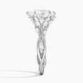 Load image into Gallery viewer, Whispering Vines Pear Cut Moissanite Engagement Ring
