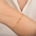 Load image into Gallery viewer, Angel Wings Round Cut Moissanite Bracelet
