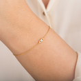 Load image into Gallery viewer, Eye of Truth Round Cut Moissanite Bracelet
