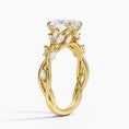 Deposit - Whispering Vines Oval Cut Lab Grown Gemstone Engagement Ring - 2.5CT