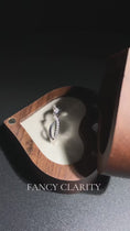 Bezel-Set Moissanite Promise Ring with Twisted Split Band