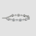 Round Moissanite Bezel Tennis Bracelet