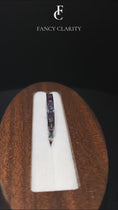 Baguette Lab Alexandrite Channel-Set Extended Eternity Wedding Band - 2.8 mm