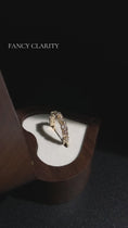 Load and play video in Gallery viewer, Fancy Vintage Moissanite Wedding Band-3.0 mm
