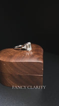 The Radiant Emerald Cut Moissanite Engagement Ring