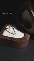 Pavé Sapphire and Moissanite Wedding Band-1.5 mm