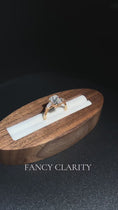 Classic Three Stone Radiant Cut Moissanite Engagement Ring