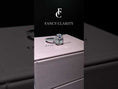 Refined Radiance Elongated Cushion Moissanite Halo Engagement Ring