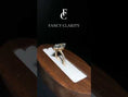 Marquise Cut French Pavé Moissanite Engagement Ring with Hidden Halo