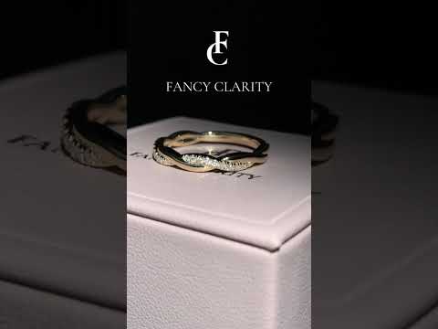 Petite Twist Moissanite Wedding Band-2.2 mm