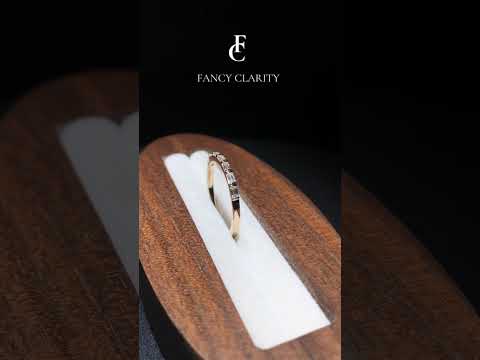 Baguette Cut Moissanite Wedding Band – 1.6 mm
