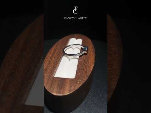 East-West Bezel Oval Lab Alexandrite with Moissanite Accents Engagement Ring