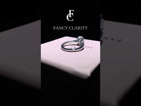 Round Cut Petal Prong Solitaire Moissanite Engagement Ring