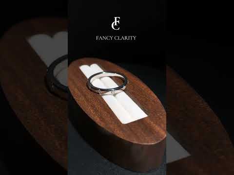 Rising Star Moissanite Eternity Wedding Band