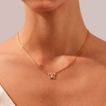Load image into Gallery viewer, 0.2 CTW Round Cut Butterfly Moissanite Pendant Necklace
