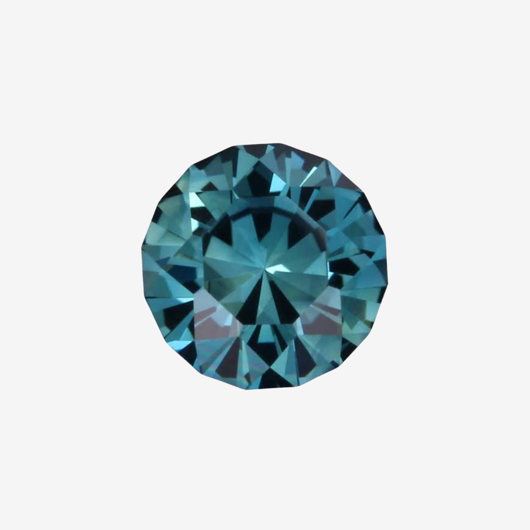 Custom Ring-1.0CT East-West Oval Lab Grown Diamond with Sapphire Accents Engagement Ring